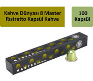 Kahve Dünyası 8 Master Ristretto 10'lu Kapsül Kahve