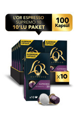 Lor Supremo Espresso 10x10'lu Kapsül Kahve