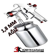 Meşem W-77 Alttan Depolu Havalı Boya Tabancası