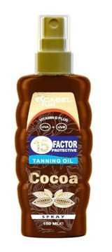 Escabel İpeksi Cilt E Vitamini Simli Hızlı 20 Faktör Vücut - Yüz İçin Bronzlaştırıcı Yağ 150 ml