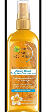 Garnier Ambre Solaire E Vitamini Simli Hızlı Vücut - Yüz İçin Güneşsiz Bronzlaştırıcı Yağ 150 ml