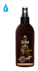 World Golden Kakao Yağı Simli Yoğun Vücut - Yüz İçin Bronzlaştırıcı Yağ 150 ml