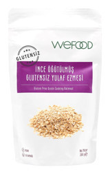 Wefood İnce Öğütülmüş Glutensiz Sade Yulaf Ezmesi 300 gr