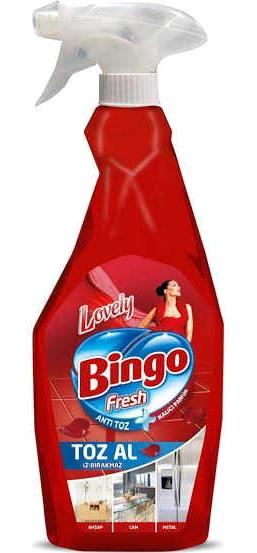 Bingo Toz Al Sprey Yüzey Temizleyici 750 ml