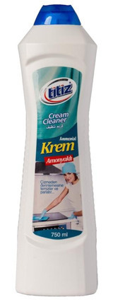 Titiz Amonyaklı Krem Temizleyici Yüzey Temizleyici 500 ml