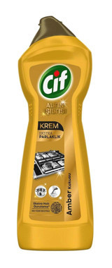 Cif Altın Işıltısı Krem Amber Kokulu Yüzey Temizleyici 750 ml
