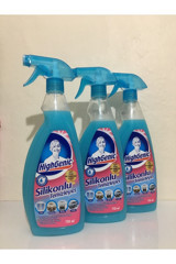 Highgenic Silikonlu Sprey Yüzey Temizleyici 3x750 ml