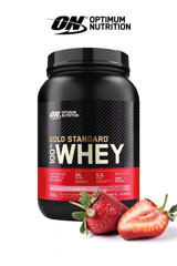 Optimum Nutrition Gold Standard Çilekli Whey Protein Tozu 908 Gr