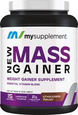 Mysupplement New Çikolata Aromalı 15 Servis Kas Yapıcı Karbonhidrat 1500 gr Toz