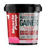 Muscle Pump Muscle Çilek Aromalı 50 Servis Kilo Aldırıcı Karbonhidrat 5000 gr Toz