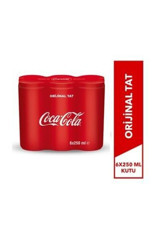 Coca Cola Kutu Kola 250 ml 6 Adet