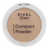 Rival Loves Me No:02 Fawn Yağsız Mat Kompakt Pudra