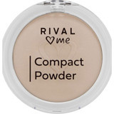 Rival Loves Me No:01 Porcelain Yağsız Mat Kompakt Pudra