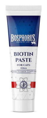 Bosphorus Biotin Malt B Vitamini Tüy Dökme Yetişkin Kedi Vitamini Macun 100 gr