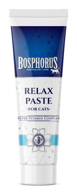Bosphorus Relax Sakinleştirici Etki Yetişkin Kedi Vitamini Macun 100 gr