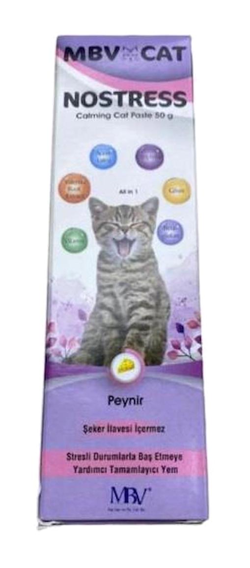 MBV Relax B Vitamini E Vitamini Sakinleştirici Etki Yetişkin Kedi Vitamini Macun 50 gr