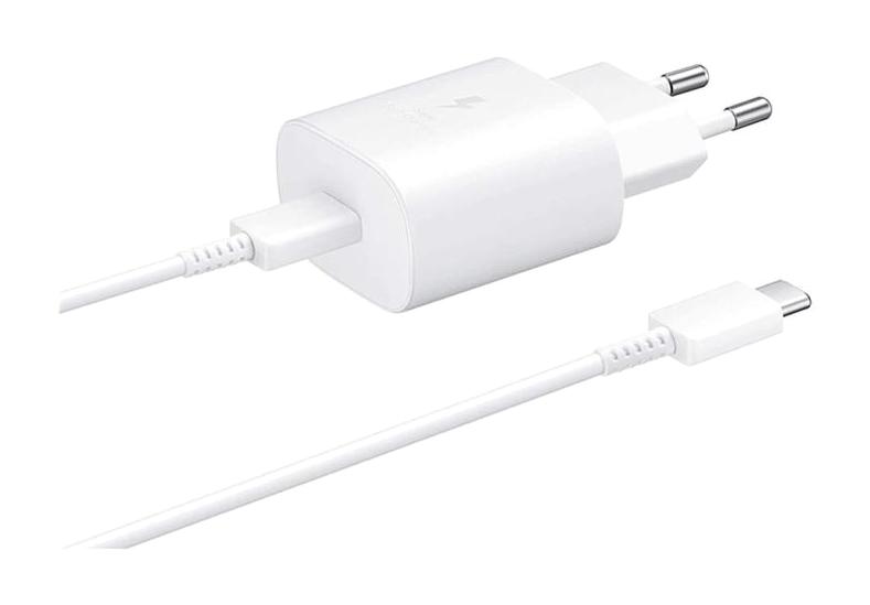 Samsung EP-TA800XWEGWW Samsung Type C Kablolu 25 W Hızlı Şarj Aleti Beyaz