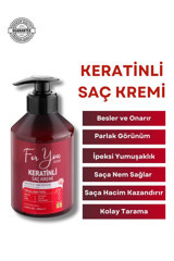 For You Gold Nemlendirici Onarıcı Keratin Kadın Saç Kremi 250 ml