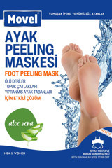 Movel Ölü Deri-Çatlak Aloe Veralı Çorap Tipi Ayak Maskesi