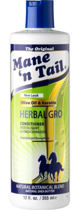 Mane'n Tail Herbal Gro Canlandırıcı Keratin Zeytinyağlı Saç Kremi 355 ml