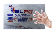 Elpo Şeffaf Standart 100 Adet Bulaşık Eldiveni