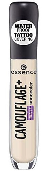 Essence Camouflage Matt 23 Nemlendiricili Göz Altı ve Yüz Likit Fırça Kapatıcı