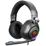 Rampage RM-K20 AMAZE USB Type A Gürültü Önleyici Mikrofonlu Kablolu Kulak Üstü Kulaklık Siyah