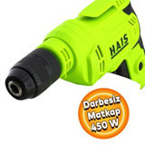 Haıs 6110 450 W Darbesiz Elektrikli Matkap