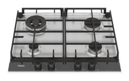 Haier HAHG6BR4S2X 4 Gözlü Wok Gözü Gazlı Ankastre Inox Ocak