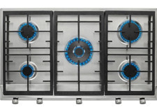 Teka EX 90.1 5G AI AL DR CI NTB Paslanmaz Çelik 5 Gözlü Wok Gözü Gazlı Ankastre Inox Ocak