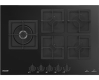 Arçelik OCD K 752-2 DWKYS Siyah Cam 5 Gözlü Wok Gözü Gazlı Ankastre Ocak