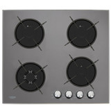 Çetintaş 848 CT GR Gri Cam 4 Gözlü Wok Gözü Gazlı Ankastre Ocak