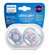 Philips Avent SCF085/61 6-18 Ay Delikli Ortodontik Silikon Emzik Çok Renkli