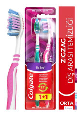 Colgate Zigzag Orta Manuel Diş Fırçası Çok Renkli