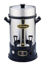 İmza İ-1050 1200 W 6 lt Çelik Tek Demlikli Çift Musluklu Çelik Elektrikli Semaver İnox