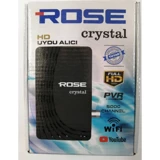 Rose Crystal 512 Mb Harici İnternetli Mini Çanaklı HD Uydu Alıcısı