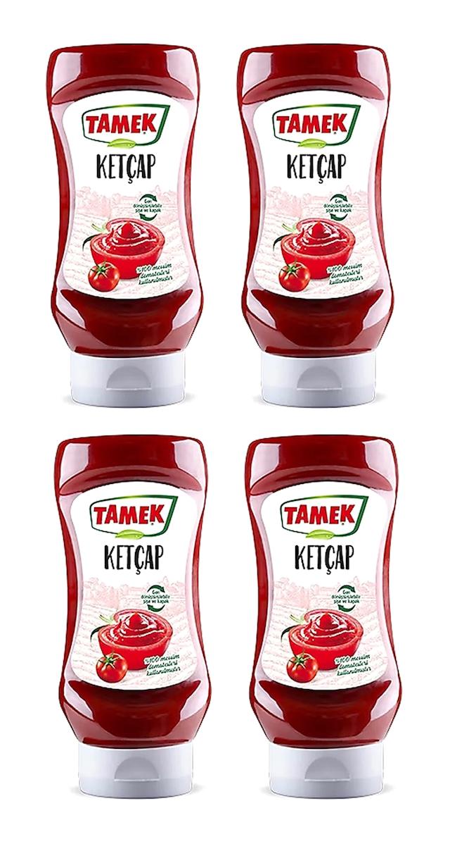 Tamek Acısız Ketçap 4x355 gr