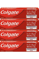 Colgate Visible White One Naneli Florürlü Diş Macunu 4x75 ml