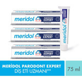 Meridol Parodont Expert Naneli Florürlü Diş Macunu 3x75 ml