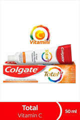 Colgate Total Vitamin C Organik Florürlü Diş Macunu 50 ml