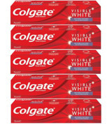 Colgate Visible White Naneli Florürlü Diş Macunu 5x75 ml