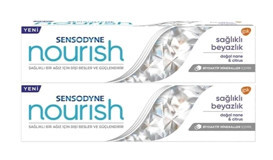 Sensodyne Nourish Aloe Vera Özlü Organik Florürlü Diş Macunu 2x50 ml
