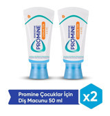 Sensodyne Promine Naneli Florürsüz 2+ Yaş Çocuk Diş Macunu 2x50 ml