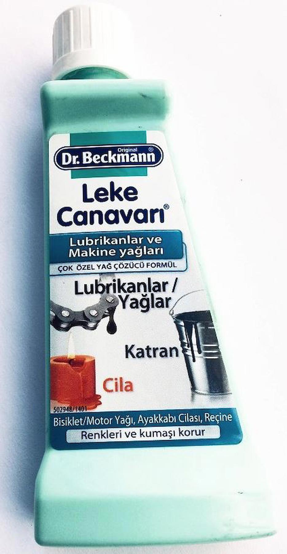 Dr. Beckman Bisiklet Yağları için Sıvı Leke Çıkarıcı 50 ml