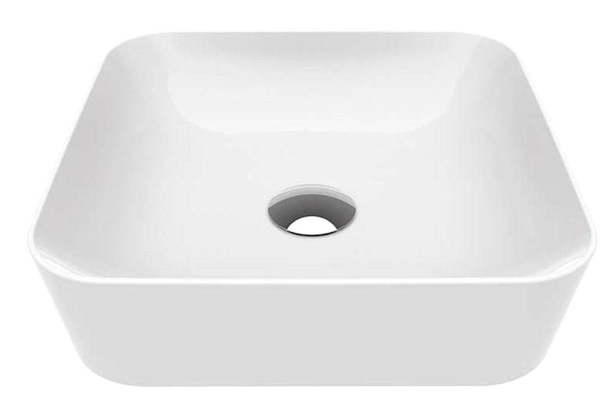 Creavit UL040 Klasik Tekli 40 cm Seramik Tezgah Üstü Çanak Lavabo Beyaz