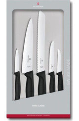 Victorinox 6.7133.5G Plastik Saplı Paslanmaz Çelik 5 Parça Mutfak Bıçak Seti