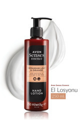 Avon Senses Essence Sardunya Yaprağı ve Partakal Kokulu Tüm Ciltler İçin El Kremi 250 ml