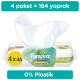Pampers Harmonie 46 Yaprak 4'lü Paket Islak Mendil