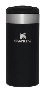 Stanley The AeroLight Transit Mug Paslanmaz Çelik 350 ml Bardak Outdoor Termos Siyah