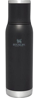 Stanley The Adventure To-Go Bottle Paslanmaz Çelik 1 lt Şişe Outdoor Termos Siyah